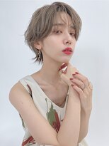 ルービック バランス 天王寺(Rubik's×Balance)&nbsp;ハイトーンショート/グレージュ/くすみカラー