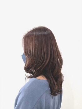 トウミ(TOUMI 橙海)の写真/《大人向けカラーご用意◎》ダメージが少なく臭いも気にならず、色持ちも長持ち！根元染めも可能です＊