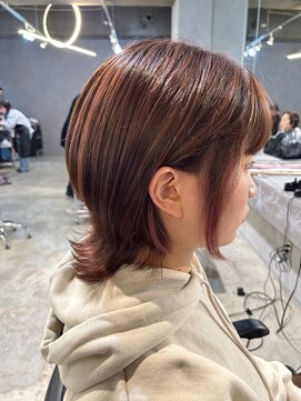 メイカ(MEIKA) くびれヘア×暖色カラー