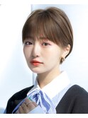 前髪あり大人小顔ショート 30代40代50代【AIN.表参道】川原