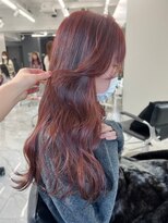 ランテルディ 渋谷(LANTERDIT)&nbsp;【LANTELDIT】韓国ヘア　透明感　ピンクカラー　艶感