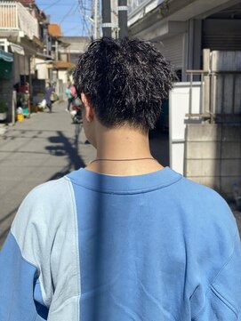 スウェル 船橋店(Swell) ウルフ/アッシュブラック/カルマパーマ/ベリーショート/船橋