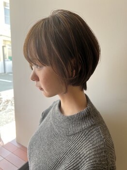 ヘアメイクアバンセ(HAIR MAKE AVANCE)の写真/【山口】個性×トレンド★似合わせショートで新しい自分を発見！<新規当日予約限定¥9600>