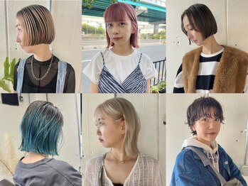 イシ(isi)の写真/トレンドを取り入れた透け感ハイトーンカラーもお任せ◎ワンランク上の仕上がりに大満足できる◎