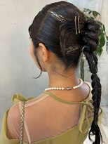 タバサ ジーアンドコウ(tabasa G&Co) カチモリヘアアレンジ