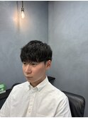 清潔感ツーブロック