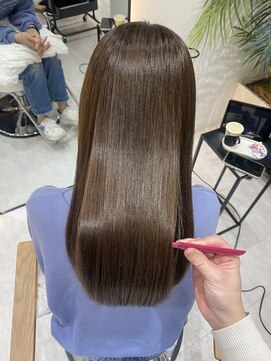 ジーナ 博多筑紫口(Zina) 髪質改善トリートメント/艶髪/透明感カラー/博多美容室