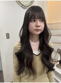 くすませブラウンカラー