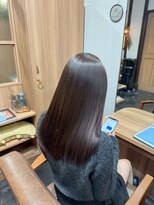 ハナレ(hanare)&nbsp;ロング/ナチュラルストレート/透け感カラー/清須