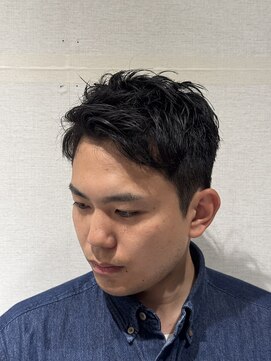 ヒロギンザ 大阪本店(HIRO GINZA) 七三ショート