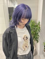 ゴウトゥデイシェアサロン 町田店(GO TODAY SHAiRE SALON)&nbsp;ネイビーブルーカラー♪