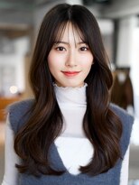 レノラ 本町(LENORA)&nbsp;☆くびれヘアプリコットオレンジハイライトカラーレイヤーカット