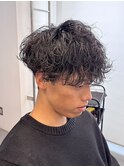 《Agu hair石垣》緩めシャドウパーマスタイル