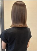 髪質改善×タッセルボブ