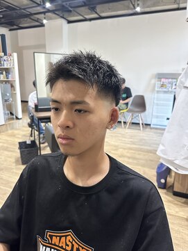 リーブルサニー(Libre Sunny) スキンフェード×ベリーショート