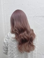 プライズ 表参道原宿店(prize)&nbsp;ラベンダーピンクベージュハイトーンカラー暖色系原宿