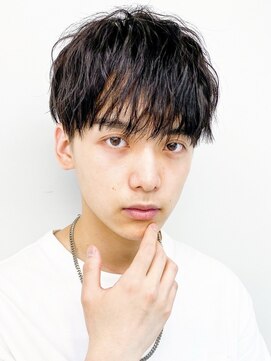 リベルテ グリット(Liberte Grit) 社会人◎ビジネス対応黒髪マッシュツイスパ