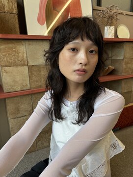 フェンヘアーアイス 中目黒(Fen.hair ici) 暗髪パーマ◎ウルフパーマ×ニュアンスパーマ×レイヤーカット