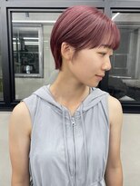 ニコ トウキョウ 渋谷(nico TOKYO)&nbsp;ピンクラベンダー/ショート/ダブルカラー/ケアブリーチ