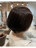 アッシュブラウン11.16暗めカラー