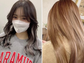 ルシェル(LeCiel)の写真/うねらないエクステ導入店。SNSで流行りの韓国ヘアやハイトーンがダメージレスで叶う！毛質/モチ/低価格◎