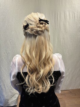 ココカラヘアー ニコ(cococara hair nico) お呼ばれヘア/ハーフアップ/ヘアアレンジ