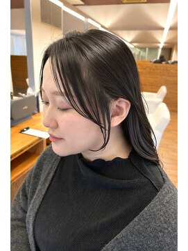 ファースト 東仙台店(first) 顔周り×ロングスタイル