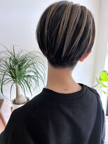 リアン ヘア ライム 豊橋(lien.hair rhyme)&nbsp;大人カッコいい アンブレラカラーベリーショート 20代30代40代◎