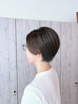 ヘアーリゾートノーブル(Hair Resort Noble) 【ハンサムショート】前髪なし/顔まわり/センターパート/姫路