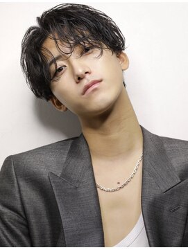 アストラ(ASTRA) MEN’S HAIR/波巻きツイストスパイラル/リバースセンターパート