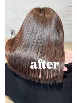 ディプティック ヘアー チェンジ ミュージアム(diptych Hair Change Museum) 美艶髪酸性ストレート