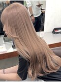 ダブルカラーミルクティーピンクホワイトパープルハイトーン韓国