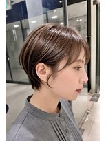 ヘアーズギャラリー なんば高島屋店(Hair's Gallery)&nbsp;丸みショートボブ