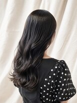 ココカラヘアー ニコ(cococara hair nico) ロングボブ/フェイスレイヤー/艶髪/ナチュラルブラック