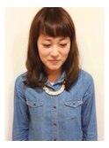 潤いカラー×ミントベージュ  2014秋
