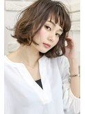 【SeeK  NEXT】ルーズランダムパーマボブ×シアーグレージュ