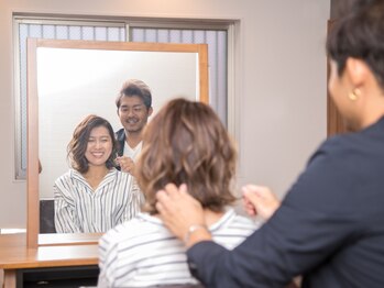 アクロ ヘアー ステージ(ACRO hair stage)の写真/落ち着いたオシャレなプライベート空間で、あなただけの特別なサロンタイムをお過ごし下さい◎