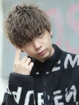 リップス 池袋(LIPPS)&nbsp;スパイラルツイストパーマソフトツーブロック刈り上