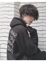 シン(syn) 前髪長めマッシュウルフ ツイストスパイラル