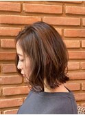 ベージュアッシュボブstyle