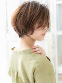 アシンメトリーバレイヤージュ前下がりボブa越谷20代30代40代