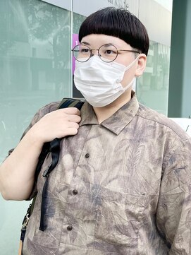 シーズ 栄(sea's) パッツン×ショート×刈り上げ