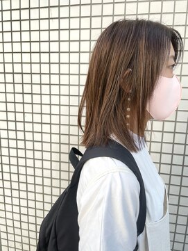 ジジ(jiji) 《jiji》細めハイライト パツロブ