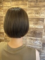 アラモア 国立(Alamoa)&nbsp;カーキアッシュ×ミニボブ