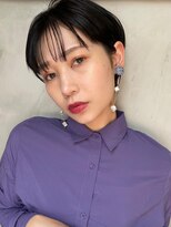 アトリエ フェム(atelier.fem)&nbsp;ぱつっと感が可愛いショートマッシュ