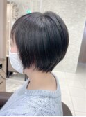 黒髪ナチュラルショート★★