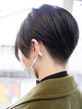 シャロン(SHARON) 【SHARON原宿】黒髪ハンサムショート