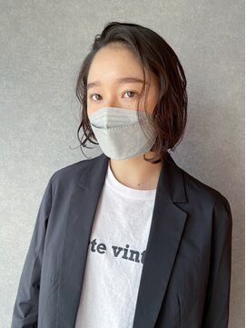 イトシテ ナチュラルウェーブ×ニュアンスボブ【本多身和子】