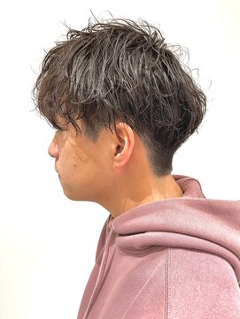 アッシュ 下丸子店(Ash) ツイストスパイラルパーマメンズパーマツーブロックマッシュ