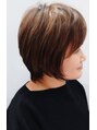 ヘア イノウエ HAIR INOUE&nbsp;毛の流れがエレガントなショートカット。